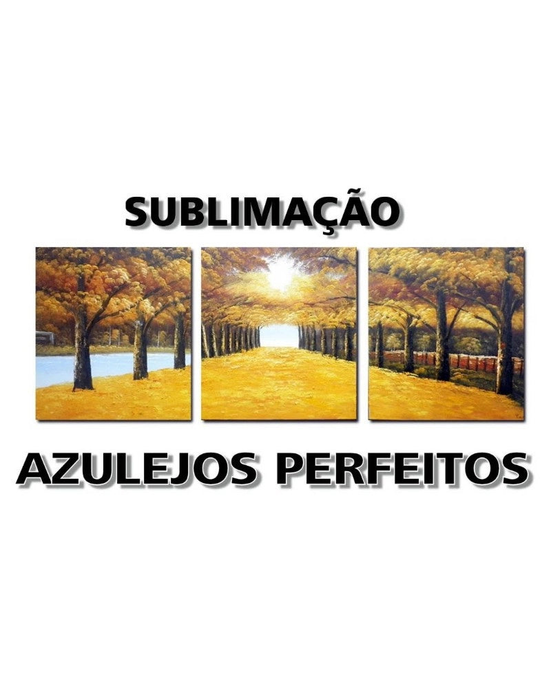Pack 2 Azulejo Quadrado Premium Branco Brilhante para sublimação