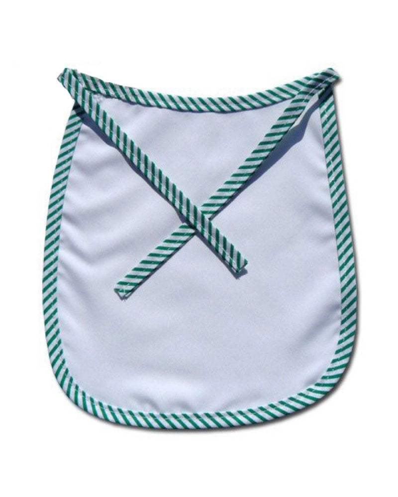 Babete Infantil Premium Bordo riscas verdes para sublimação