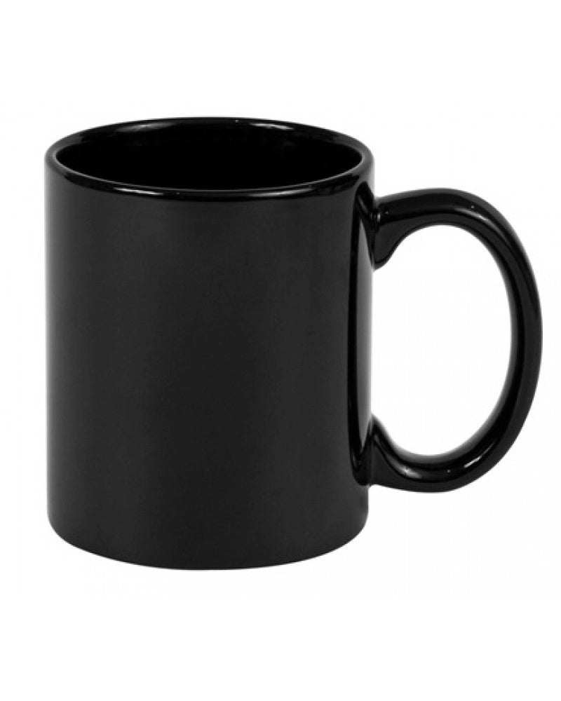 Caneca Full Color 330 ml Preto Brilhante para Personalizar