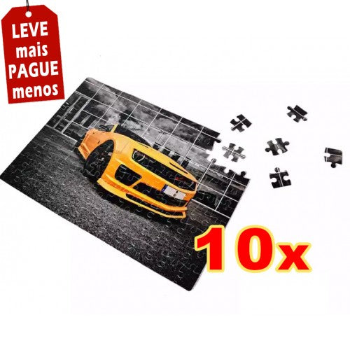Pack 10x Puzzle 45 x 33 cm branco para sublimação - 300 pcs