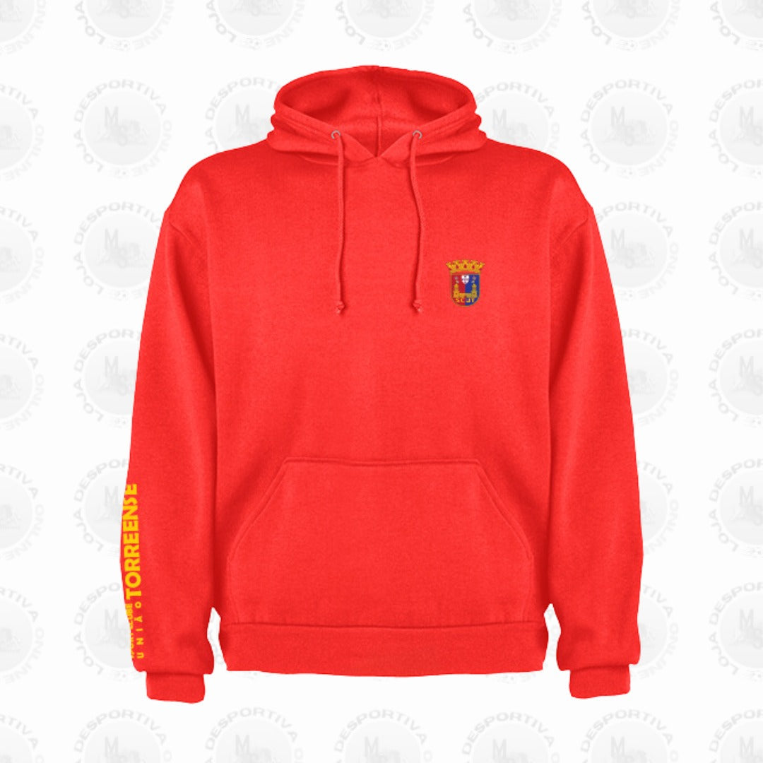 Torreense - Sweat-shirt com capuz - Vermelha