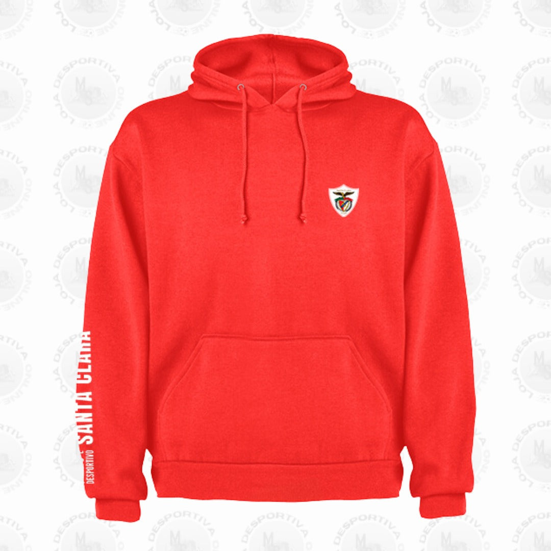Santa Clara - Sweat-shirt com capuz - Vermelha