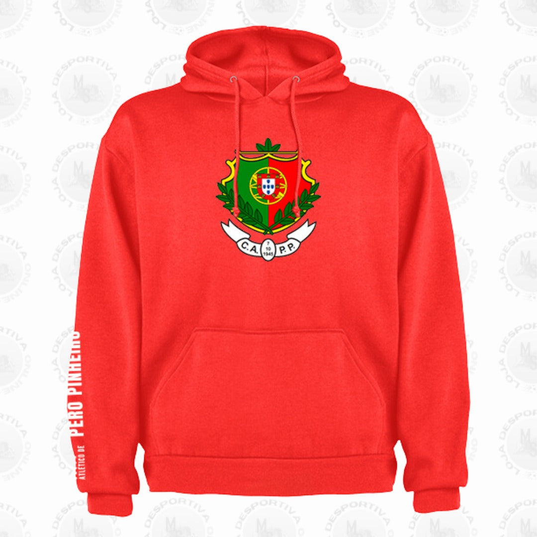 Pêro Pinheiro - Sweat-shirt com capuz - Vermelha