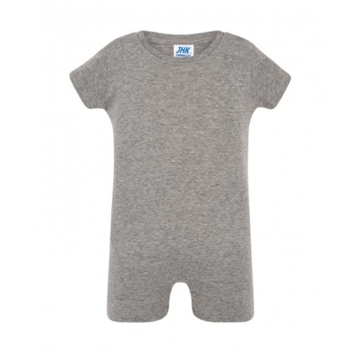 Baby Body Playsuit c/ manga curta 100% Algodão