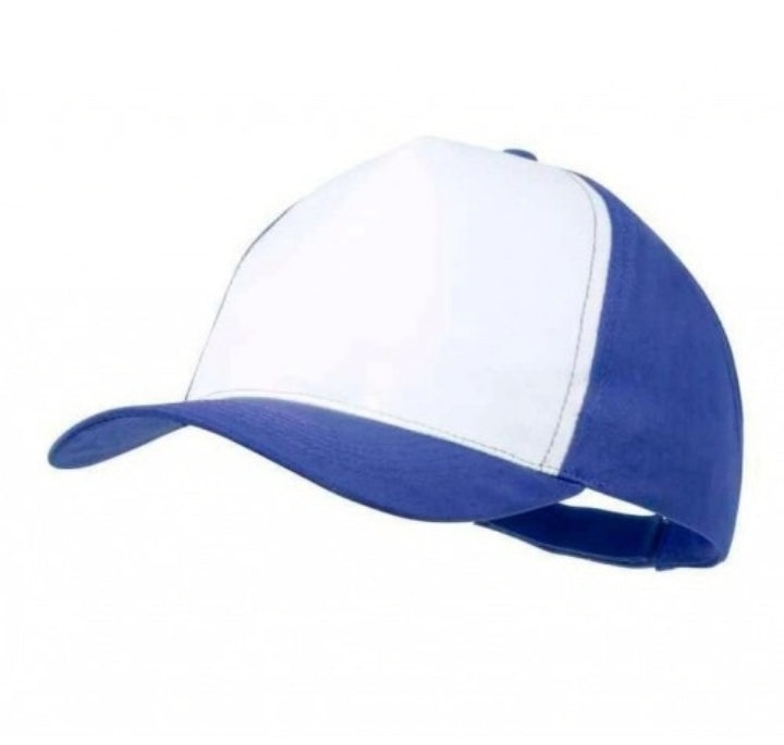 Boné em poliéster para sublimação com malha traseira colorida