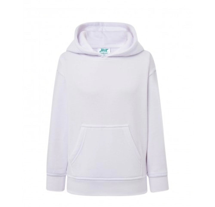 Sweatshirt Criança c/ Capuz 275gr, 80% Algodão + 20% Poliéster