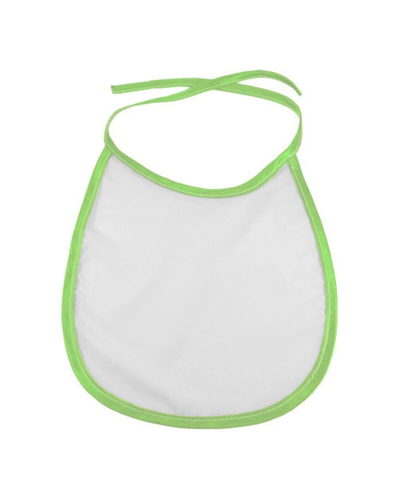 Babete Infantil c/ Bordo Verde Claro para sublimação