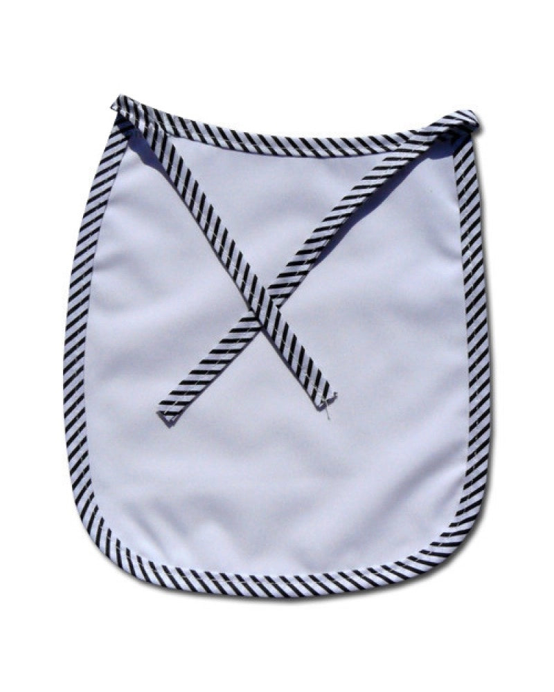 Babete Infantil Premium Bordo riscas escuras para sublimação