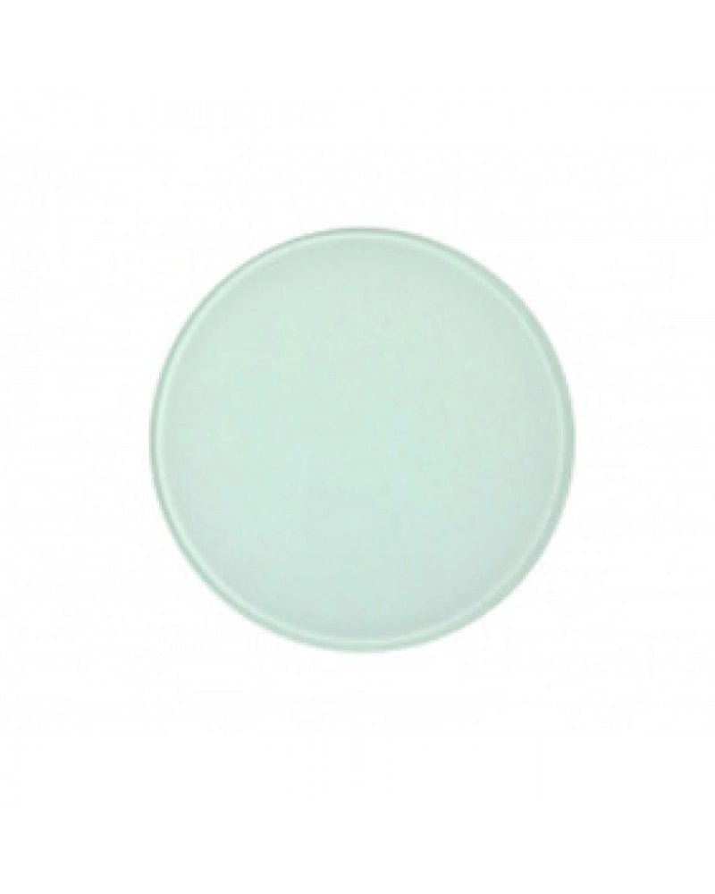 Pack 3x Base para copos redonda em vidro temperado para sublimação - diâmetro 10 cm