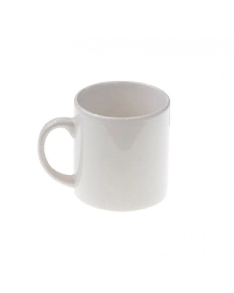 Pack 6x Caneca branca em cerâmica 6 Oz para sublimação
