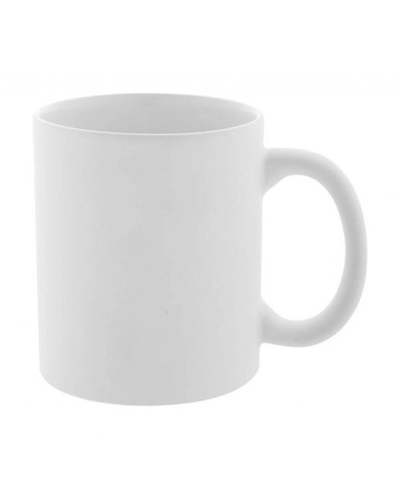 Pack 3x Caneca Branca Mate para sublimação 11oz - Qualidade AAA+