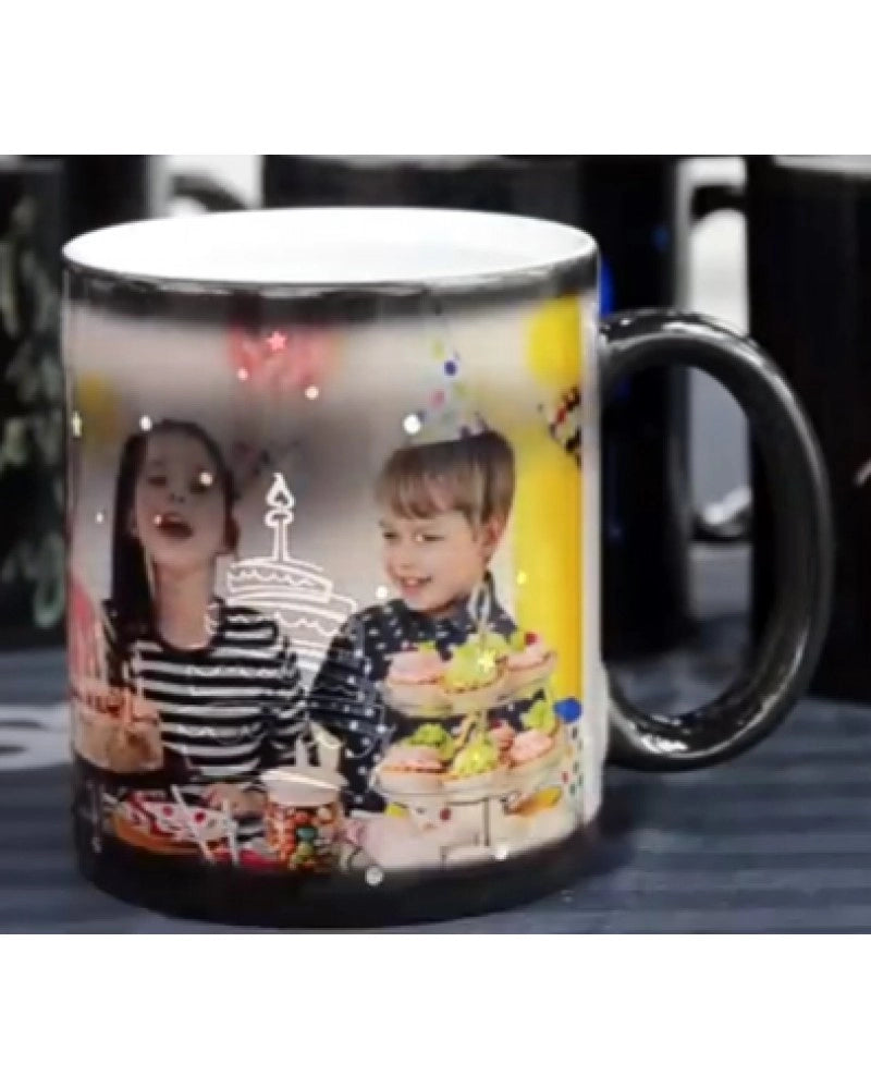 Caneca Mágica com Mensagem "Happy Birthday" para Sublimação