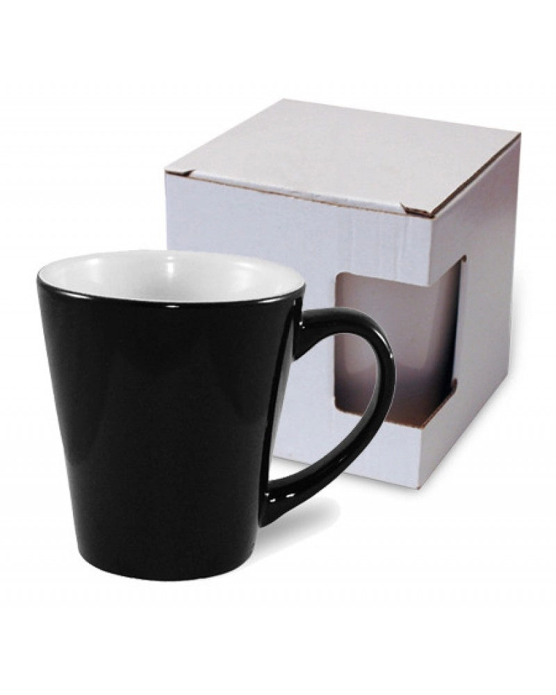 Caneca Mágica Cónica 300 ml para Sublimação (inclui caixa)