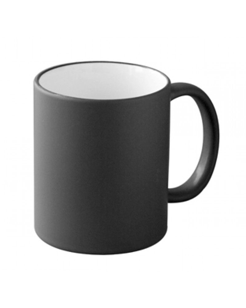 Caneca Mágica Preto Mate para Sublimação
