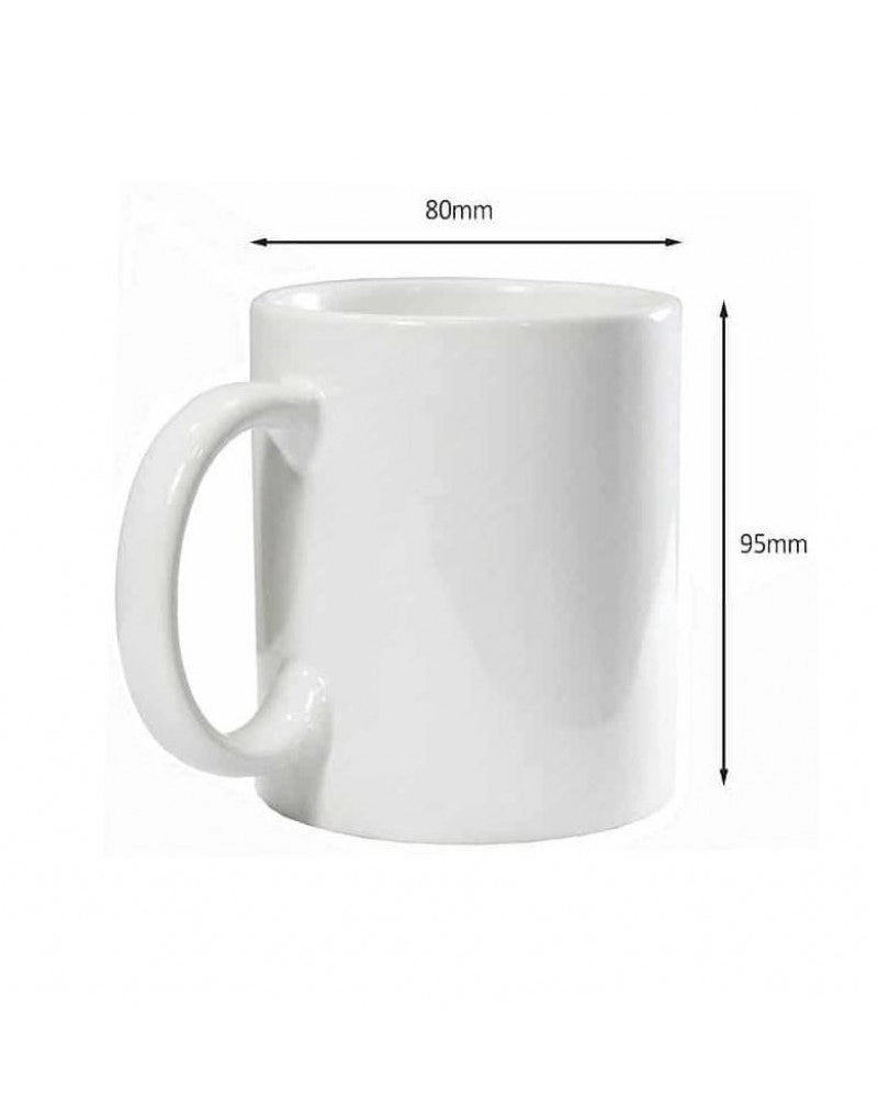 Pack 180 Canecas Sublimação Branca Qualidade Premium AAA+ + Caixa individual