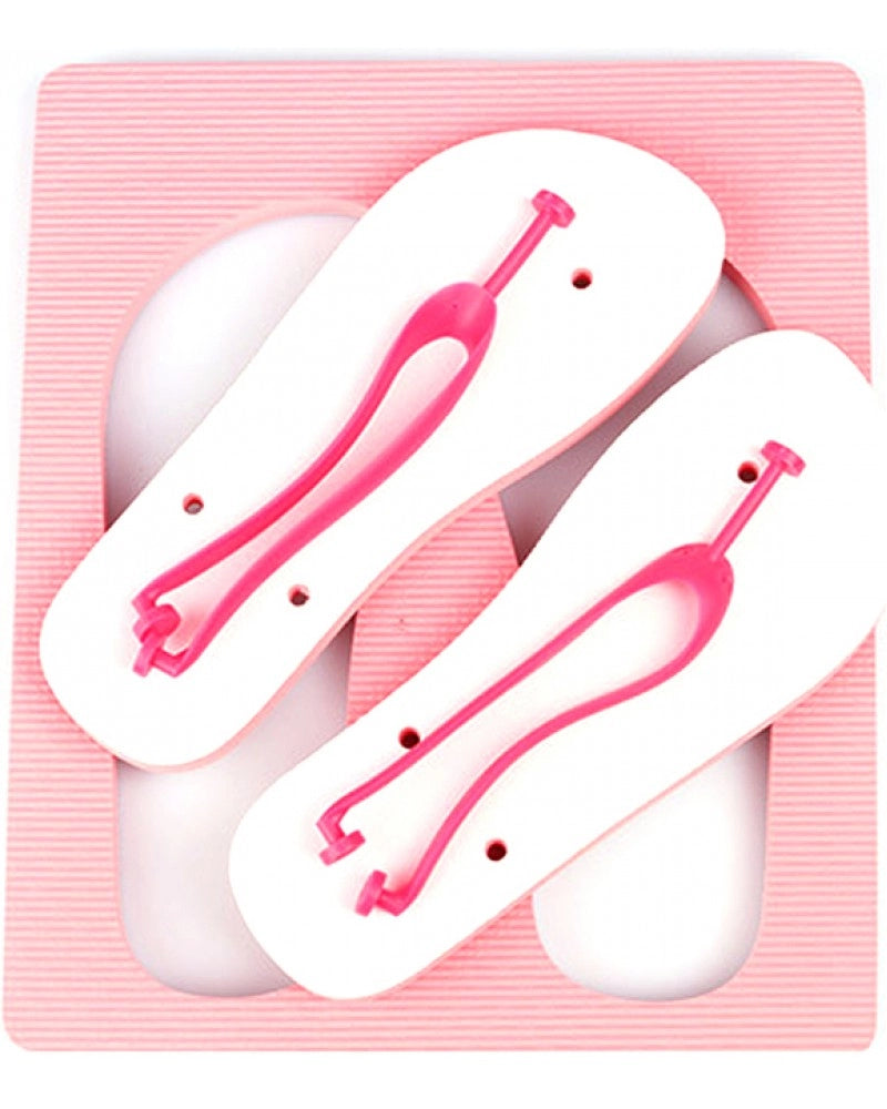 Chinelos de Praia Criança em Rosa para sublimar