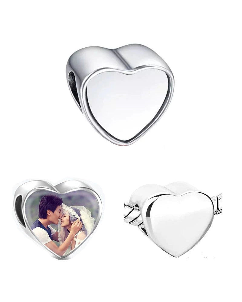 Coração para Colar Personalizável por Sublimação