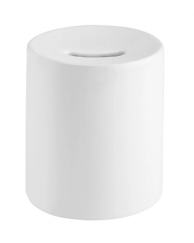 Mealheiro branco brilhante em cerâmica para sublimação