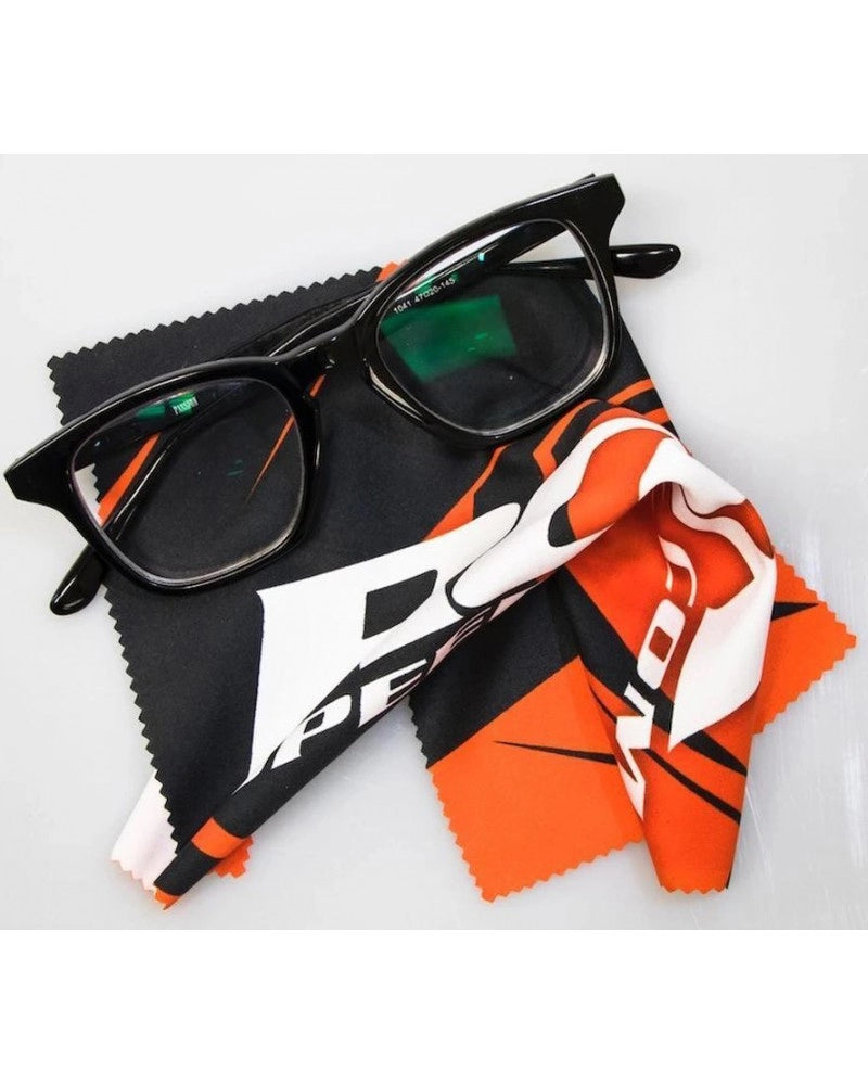 Pano de limpeza para óculos em microfibra sublimável