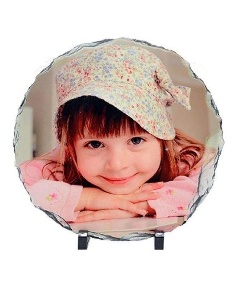 Pedra Brilhante 30 cm diâmetro c/ Foto por Sublimação