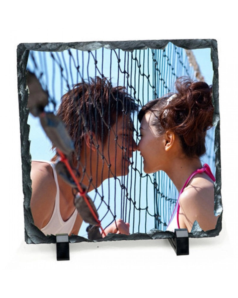 Pedra 30 x 30 cm Brilhante Personalizável c/ Foto por Sublimação