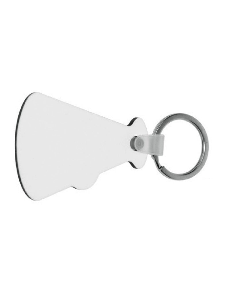Porta-chaves em MDF Megafone para sublimação