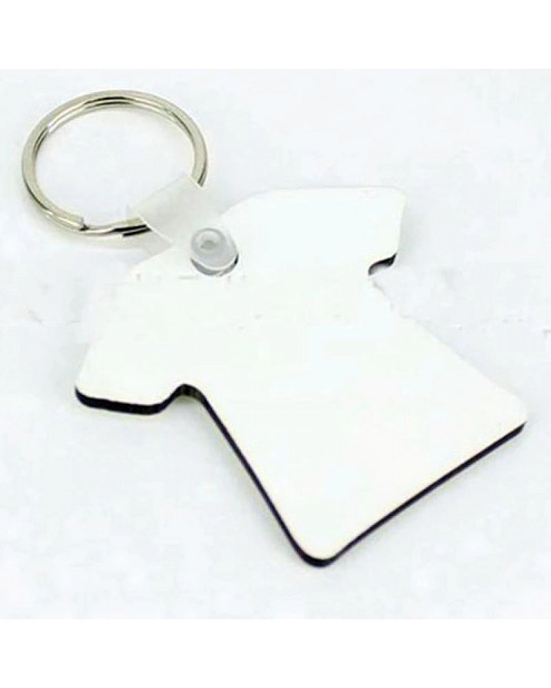 Porta-chaves em MDF T-shirt para sublimação