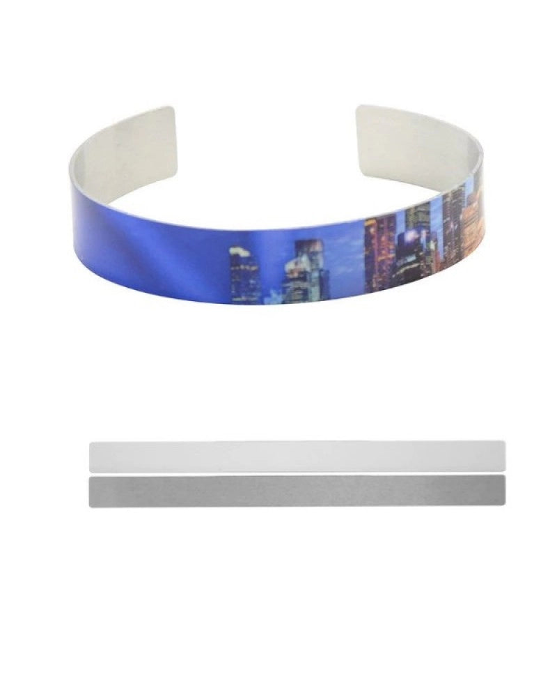 Pulseira em Alumínio 1,9 x 17 cm para Personalizar por Sublimação
