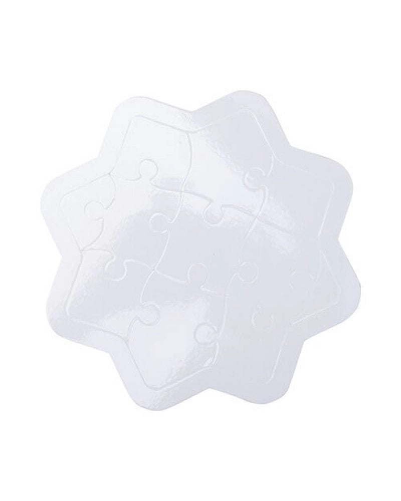 Puzzle forma Estrela para sublimação - 11 pcs