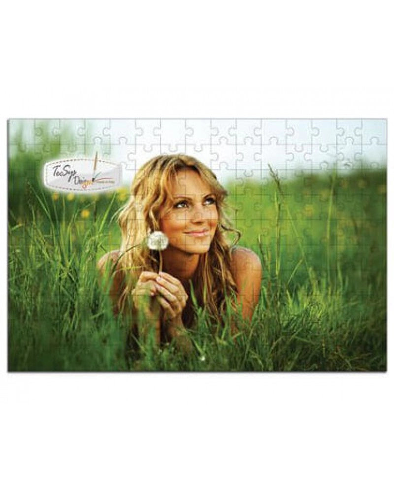Puzzle branco para sublimação - 96 pcs