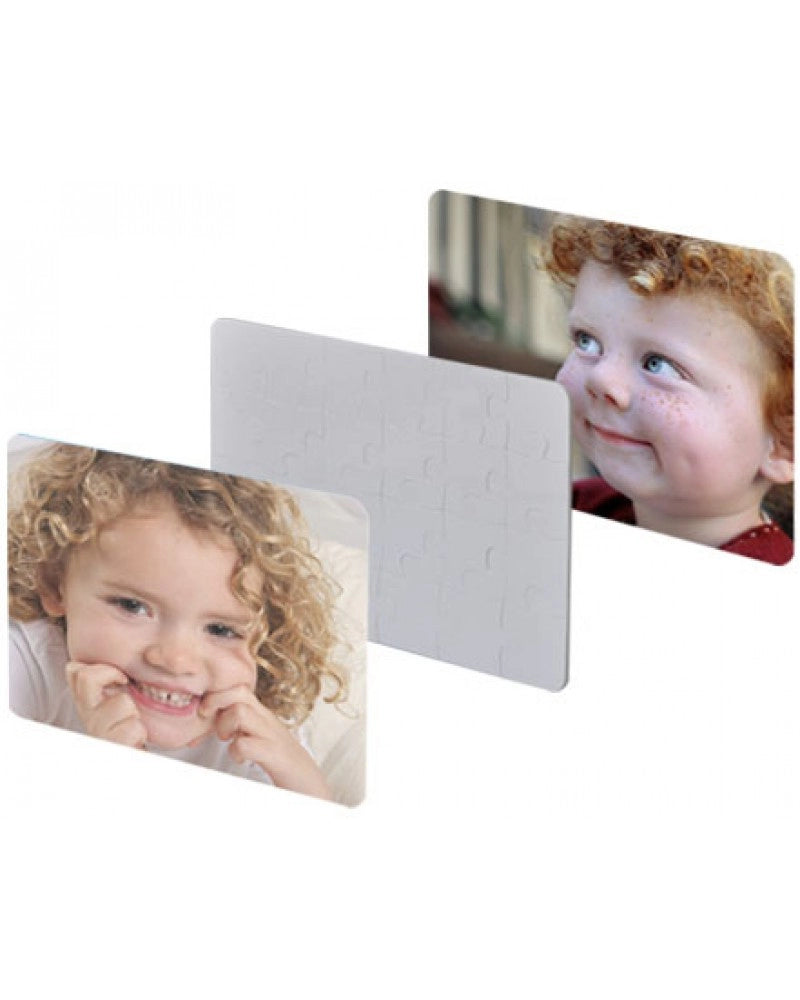 Puzzle 19 x 24 cm para sublimação - 30 pcs