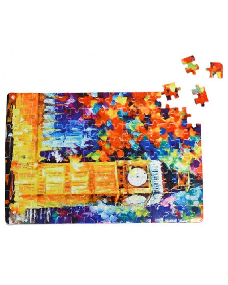 Puzzle A4 branco para sublimação - 120 pcs