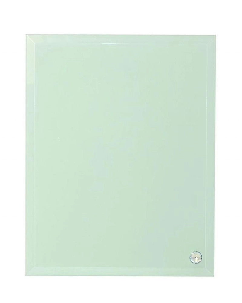 Vidro 180 x 230 x 5 mm c/ Bordo Bisselado p/ personalizar com foto por sublimação