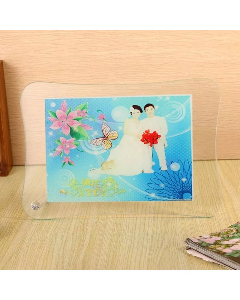 Vidro 18 x 27 cm para personalizar com foto por sublimação